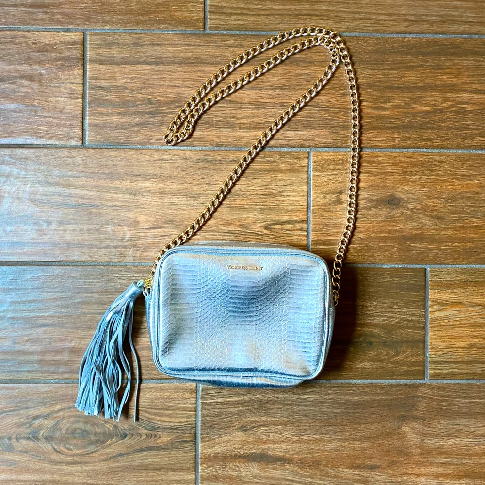 Victoria’s Secret Silver Metallic Purse